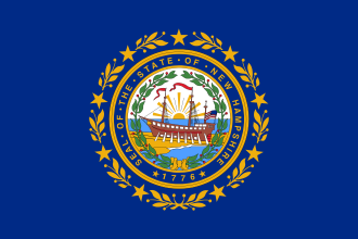 New Hampshire - The 9th US state
