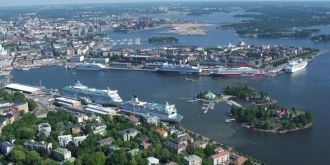 Хельсинки (Финляндия), круизный порт Сау