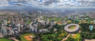 Панорамный вид Джакарты.