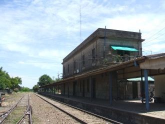 Железнодорожная станция Сальто.