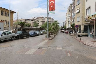 Улицы турецкого города Акхисар.