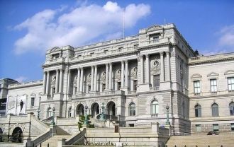 Библиотека Конгресса США в Вашингтоне