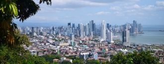 Панорамный вид Панама Сити