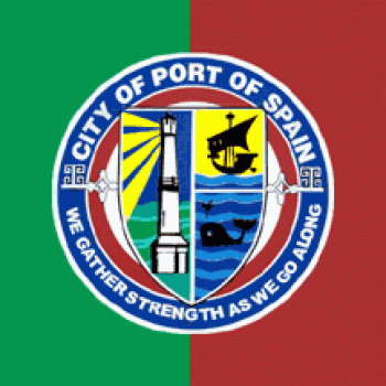 Флаг города Порт-оф-Спейн.