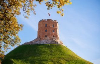 Вильнюс. Замковая гора. Башня Гедиминаса