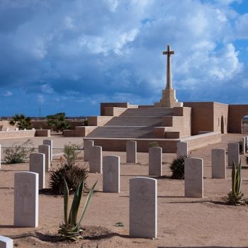 Тобрукское военное кладбище. Ливия.
