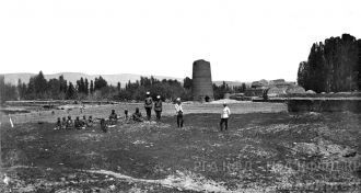 Узгенская башня. 1900 год.
