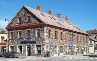 Старое здание, Рокишкес, Литва.