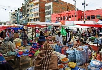 Рынок в Эль-Альто.