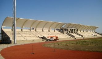 Стадион города Сердар.