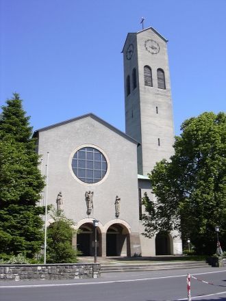 Церковь Спасителя в Лустенау.