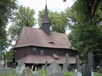 Церковь на кладбище. 