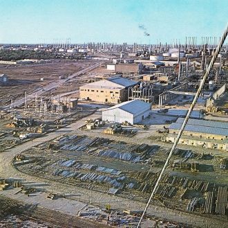 Нефтеперегонные заводы Абадана (1970 год