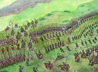 The Battle of Ancrum Moor