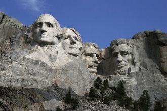 Mount Rushmore - rock presidents