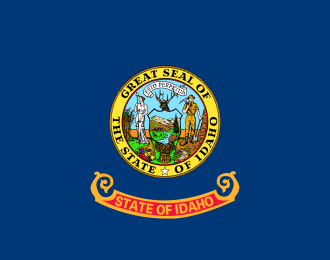 Idaho becomes the 43rd state of the USA