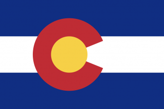 Colorado the 38th state of the USA
