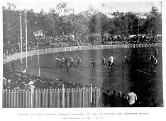Мельбурн Крикет Граунд. 1896 год.