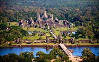 Ангкор-Ват с высоты