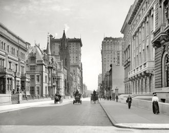 Пятая авеню, 1908 год.